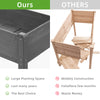 Wooden Raised Garden Bed with Legs Best for Flowers, Herbs & Vegetables