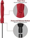 9ft Red Patio Umbrella - Button Tilt & Easy Turn Crank For Garden, Patio, and Yard