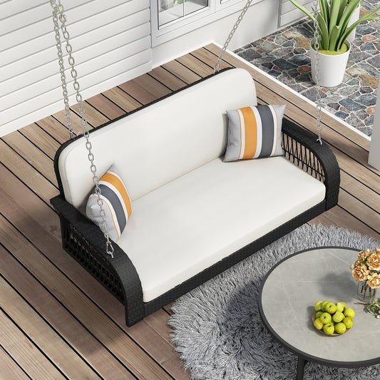 2-Seater Porch Swing Perfect for Patios, Decks, And Gardens