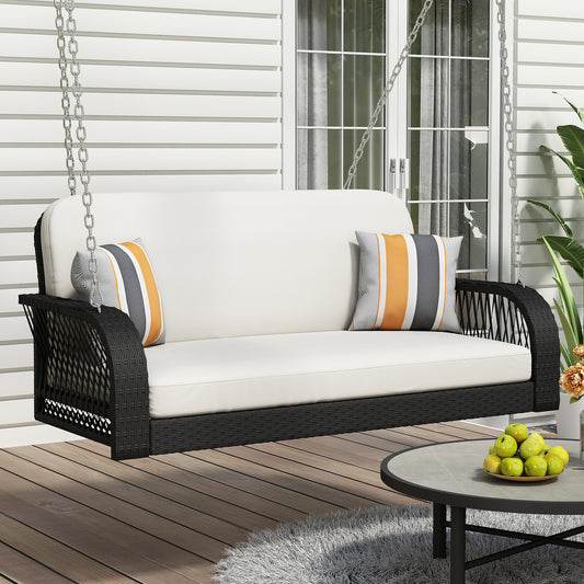 2-Seater Porch Swing Perfect for Patios, Decks, And Gardens