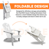 Classic Folding Adirondack Chair