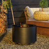 Portable Stainless Smokeless Fire Pit with Poker for Campfire, Backyard Picnic, and Camping