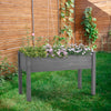 Wooden Raised Garden Bed with Legs Best for Flowers, Herbs & Vegetables