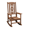 Open Box - Carved Back Outdoor Rocking Chair