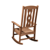 Open Box - Carved Back Outdoor Rocking Chair