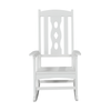 Open Box - Carved Back Outdoor Rocking Chair