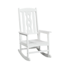 Open Box - Carved Back Outdoor Rocking Chair