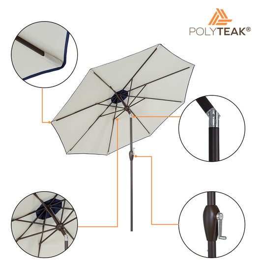 Open Box - 9 ft Outdoor/Patio Umbrella